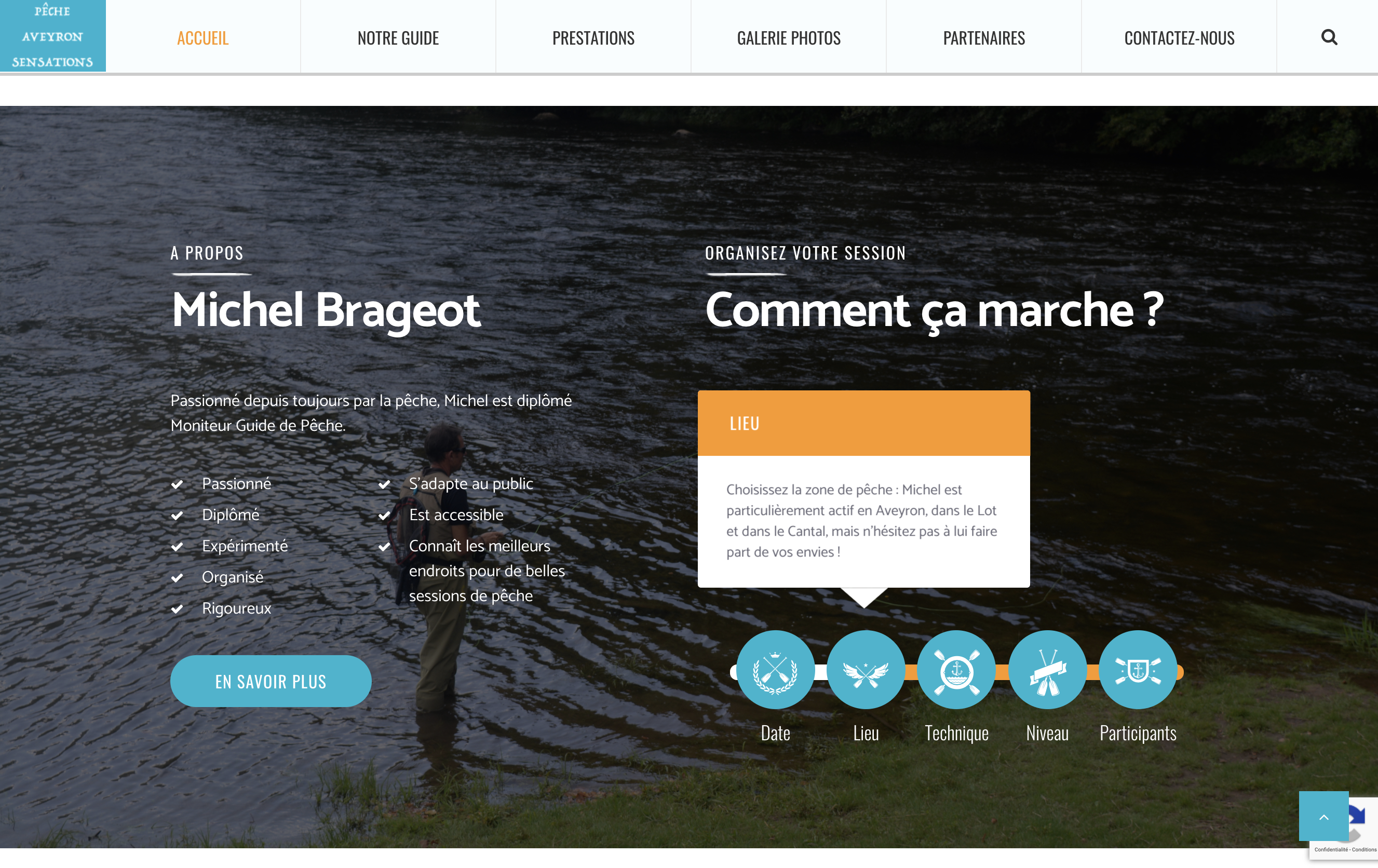 LastShore developed a low cost website for a highly trained fisherman